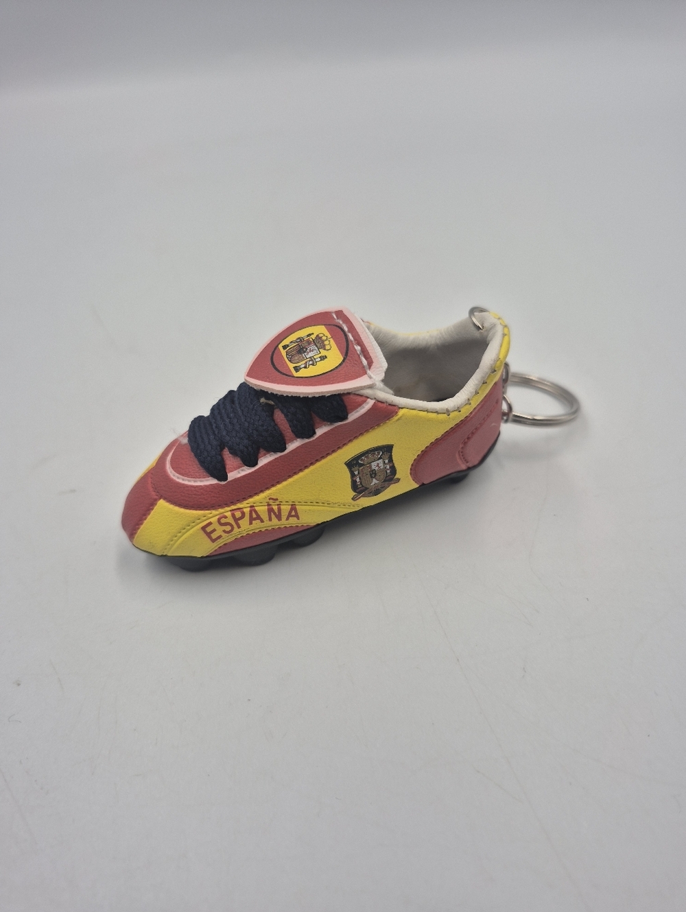 Spain Boot Keychain - Yellow & Red